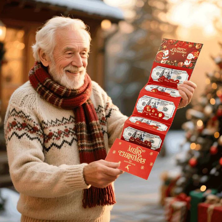 🏆Black Friday Flash Sale⚡ 50K+ SOLD! Almost Gone 🎅💸 Christmas Cash Gift Envelope– A creative way to give cash this Christmas!