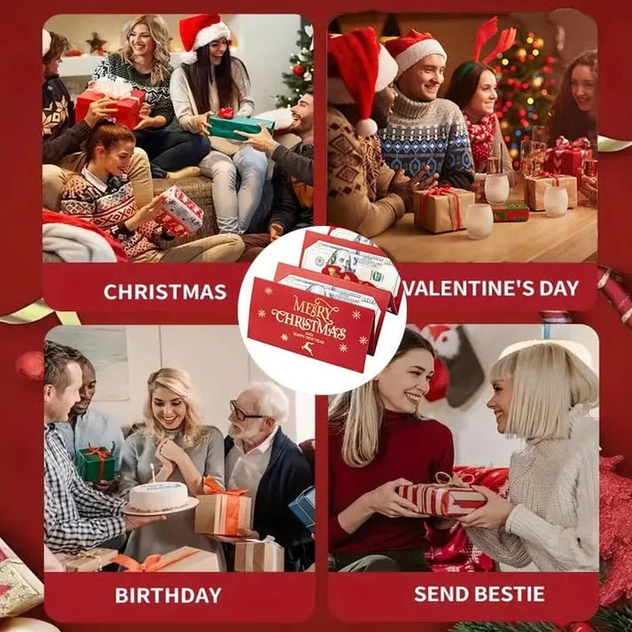 🏆Black Friday Flash Sale⚡ 50K+ SOLD! Almost Gone 🎅💸 Christmas Cash Gift Envelope– A creative way to give cash this Christmas!