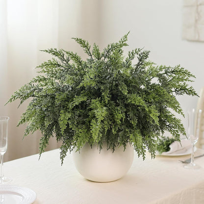 Artificial Christmas Cedar Branch🌲 Perfect Indoor & Outdoor Christmas Decorations 🕯️