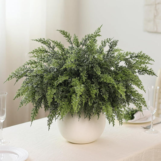 Artificial Christmas Cedar Branch🌲 Perfect Indoor & Outdoor Christmas Decorations 🕯️