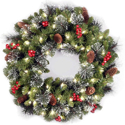 Artificial Christmas Wreaths 🌲 🇺🇸