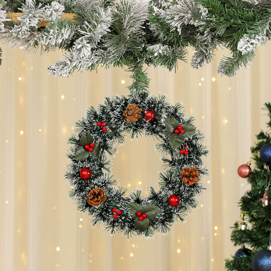 🌲 Artificial Christmas Wreaths 🇺🇸 UV-Resistant, Premium Quality and Durable