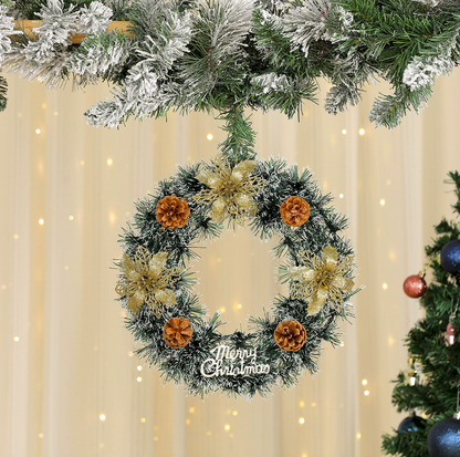 🌲 Artificial Christmas Wreaths 🇺🇸 UV-Resistant, Premium Quality and Durable