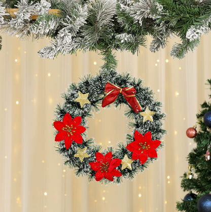 🌲 Artificial Christmas Wreaths 🇺🇸 UV-Resistant, Premium Quality and Durable