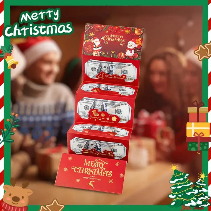 🏆Black Friday Flash Sale⚡ 50K+ SOLD! Almost Gone 🎅💸 Christmas Cash Gift Envelope– A creative way to give cash this Christmas!