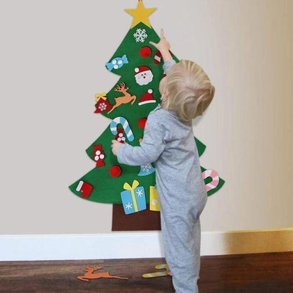 Kids DIY Felt Christmas Tree 🎄⭐️