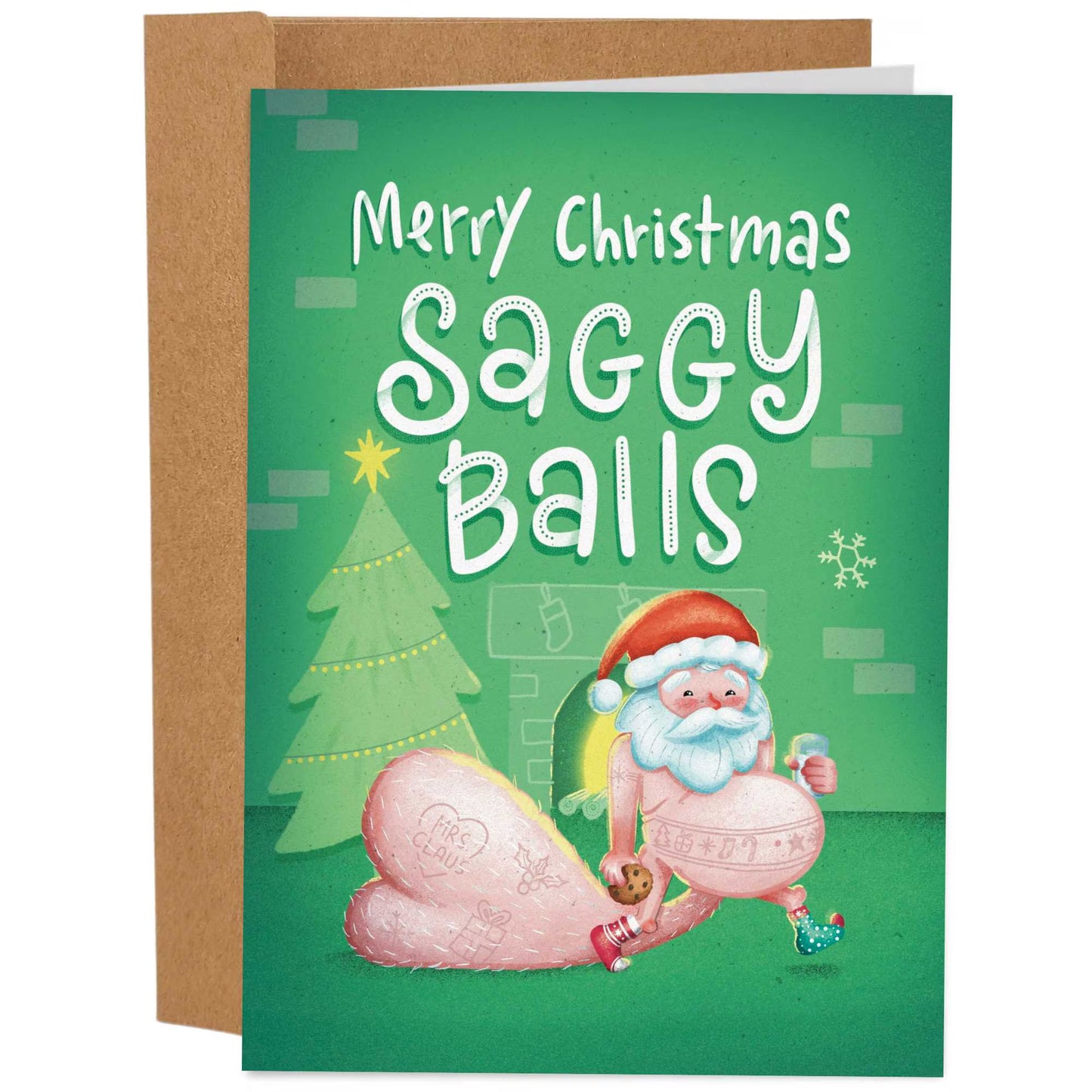 Sleazy Greatings Christmas Card Set (9pcs set) 🎅❄️