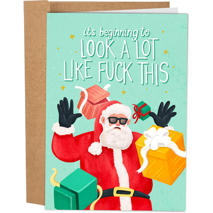 Sleazy Greatings Christmas Card Set (9pcs set) 🎅❄️