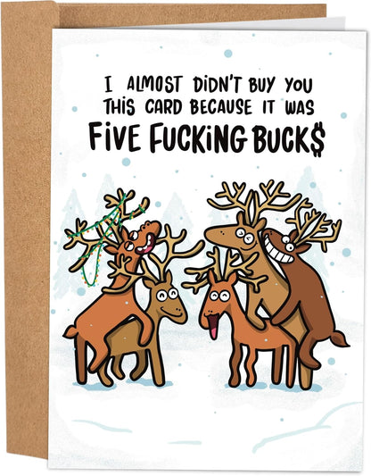 Sleazy Greatings Christmas Card Set (9pcs set) 🎅❄️
